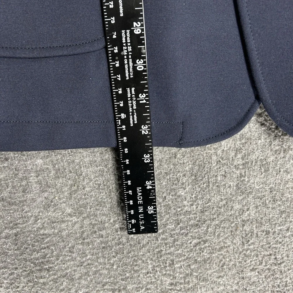 Bar III Sport Coat Mens 40L Navy Blue Slim Fit Knit Stretch Two-Button MSRP $295 - Picture 8 of 16